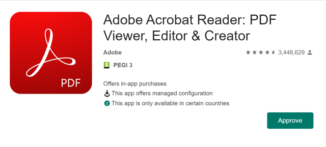 Adobe Acrobat Reader на iPhone