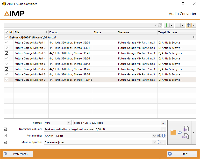 AIMP Audio Converter