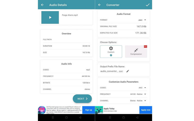 All Audio Converter на Android