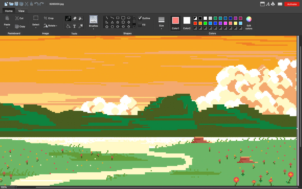 Скриншот Paint X