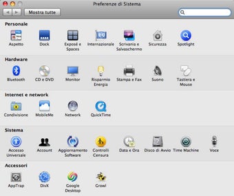 AppTrap в System Preferences