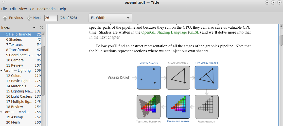 Окно Atril Document Viewer