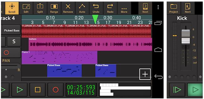 Скриншот Audio Evolution Mobile Studio