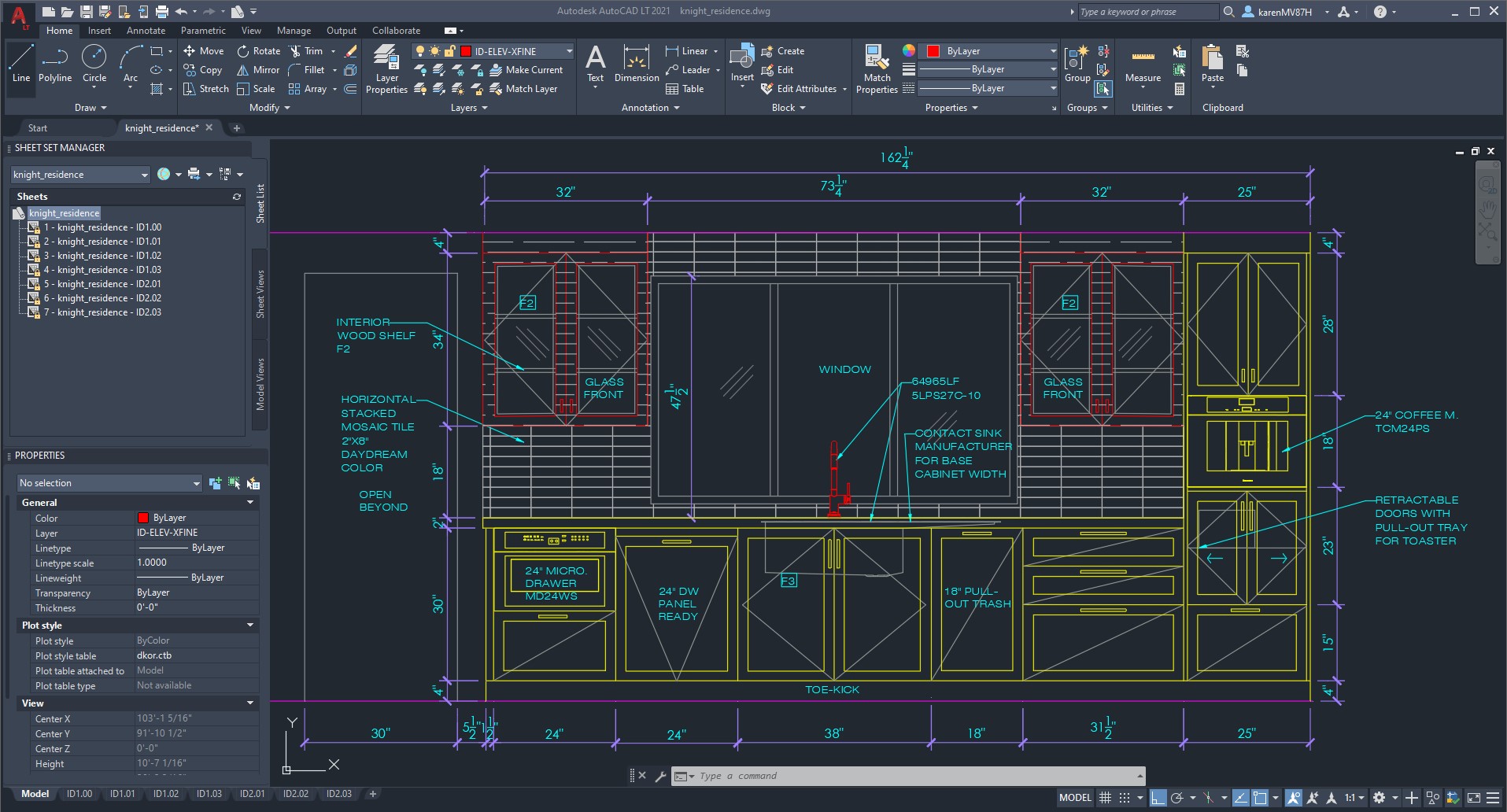 Интерфейс AutoCAD