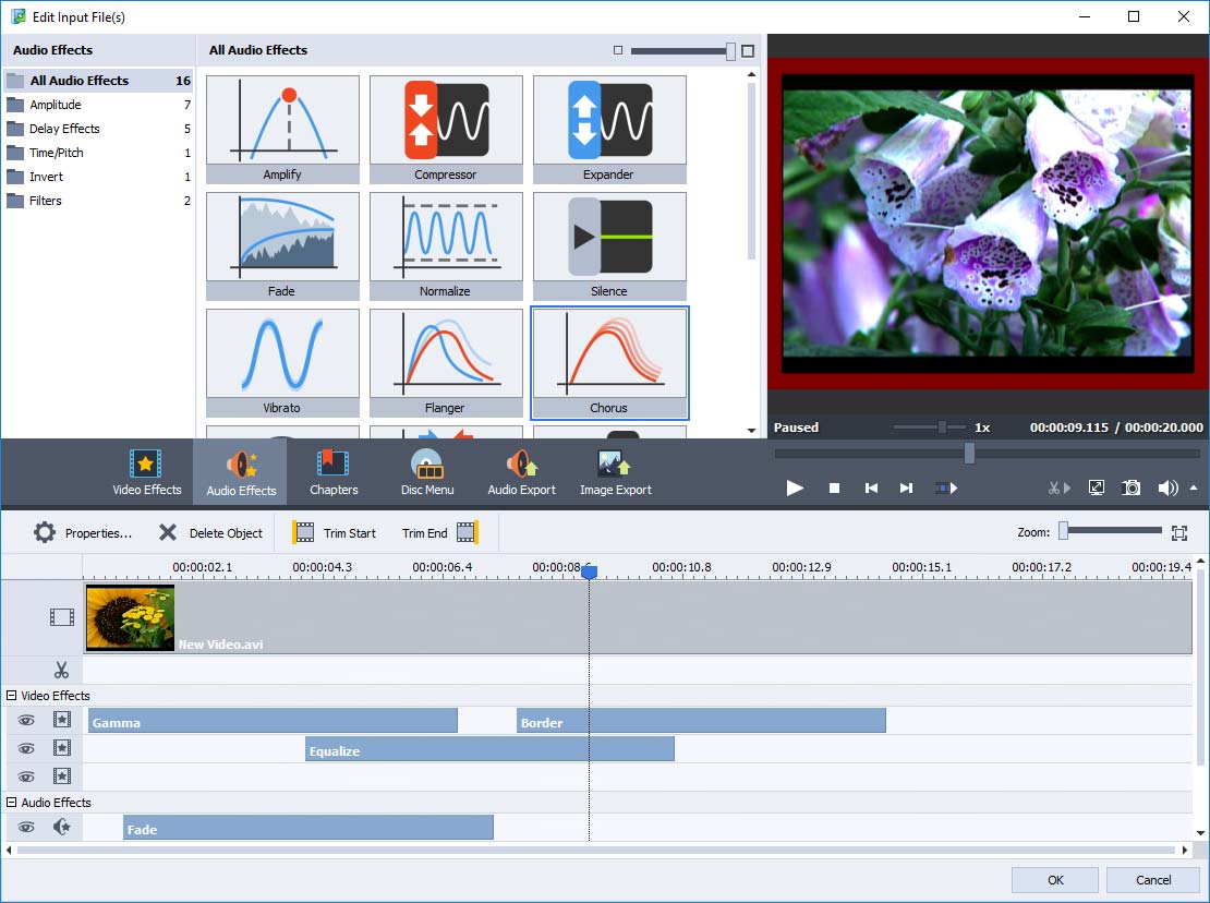 Интерфейс AVS Video Converter