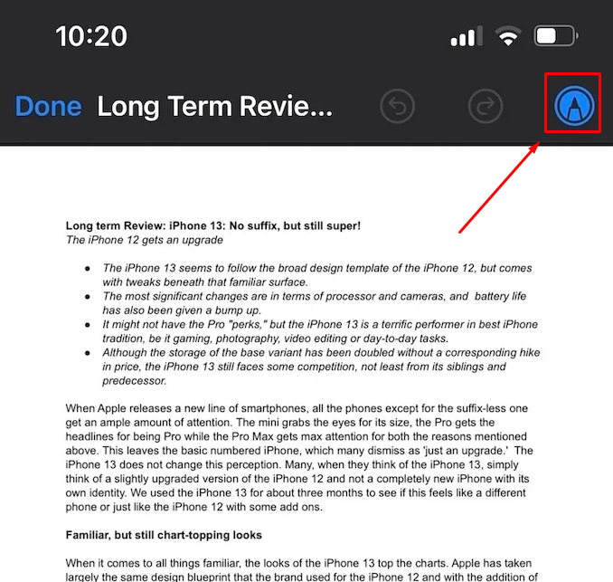 WPS Office: работа с PDF на iPhone