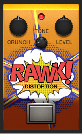 Rawk Distortion в Logic Pro