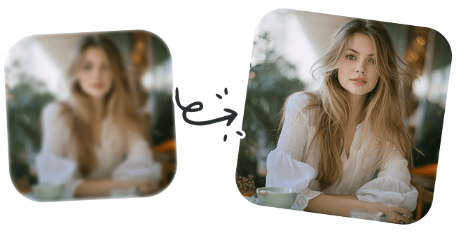 PicWish AI Photo Enhancer — пример улучшения портрета