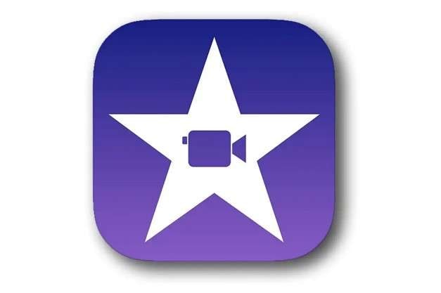 Пример приложения iMovie для наложения видео