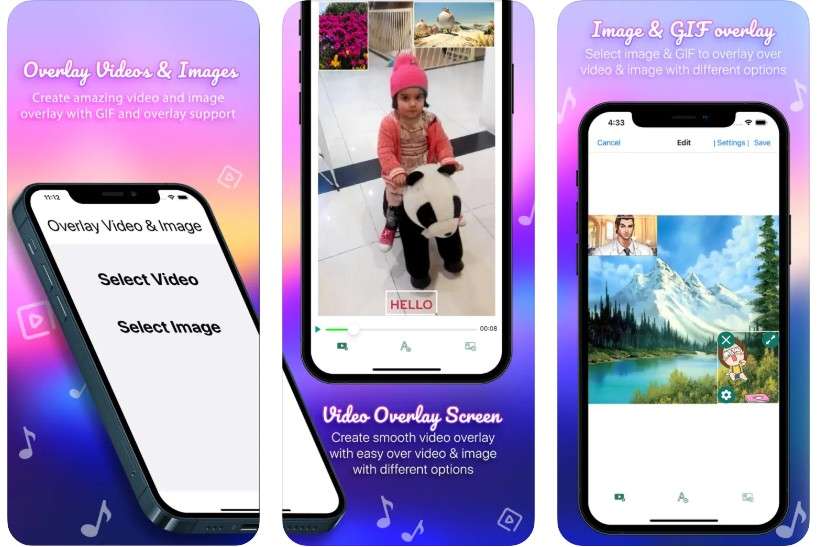 Видео в видео на iOS