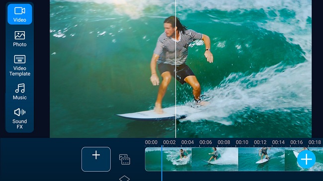 PowerDirector на телефоне