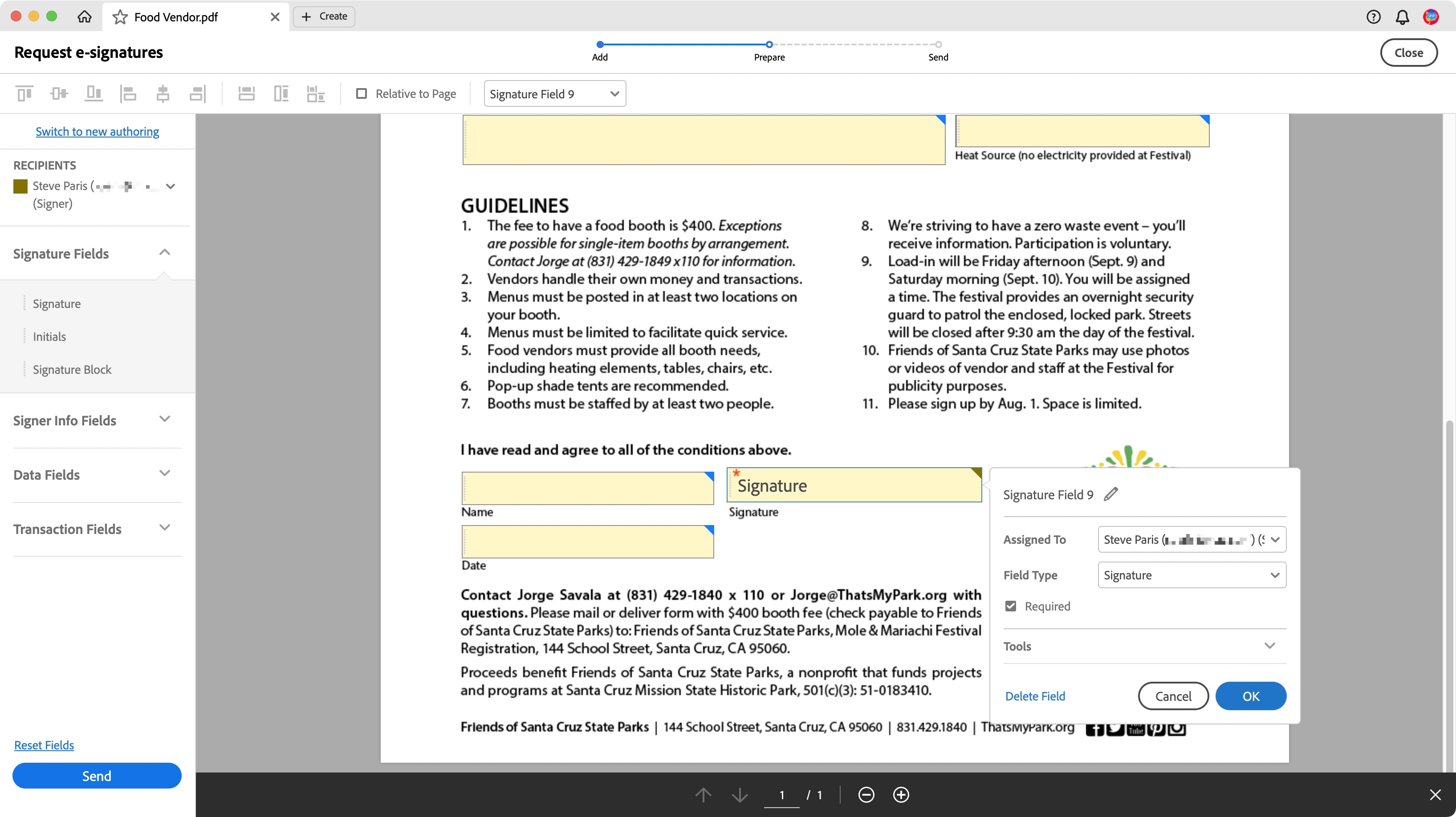 Интерфейс Adobe Acrobat Reader
