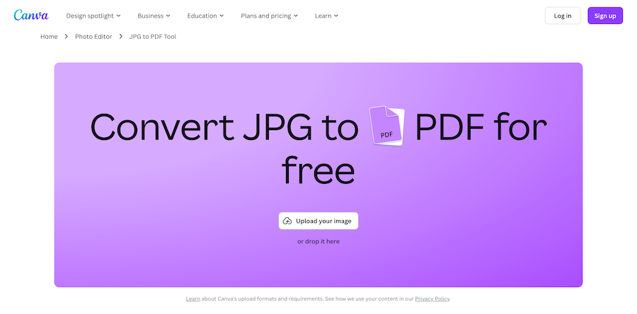 Canva — сборка страниц и экспорт в PDF