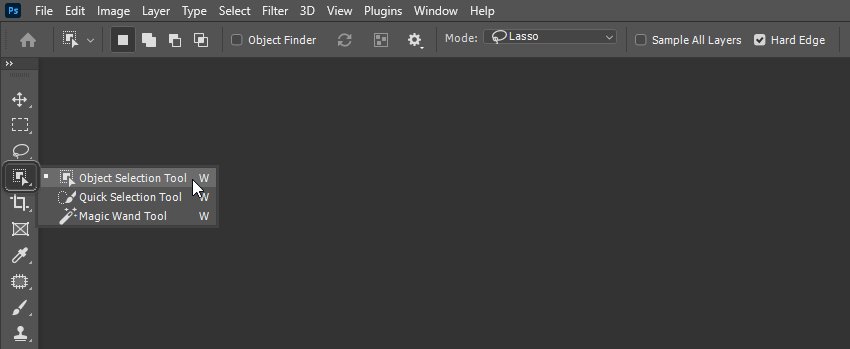 Photoshop: первый этап выделения одежды для последующей замены цвета