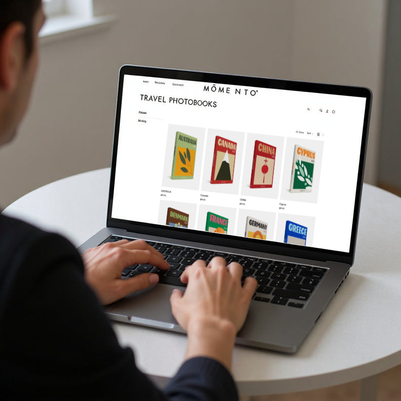 Momento — создание фотокниги на ноутбуке