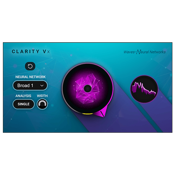 Интерфейс Waves Clarity Vx