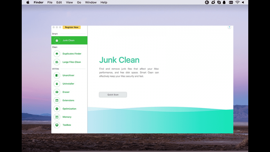 Главное окно TunesBro CleanGeeker