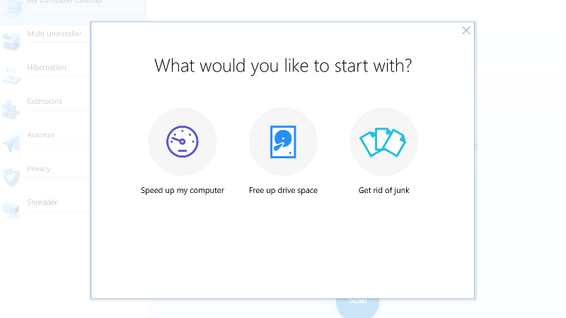 Первый запуск CleanMyPC