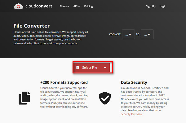 CloudConvert MP3 to M4A