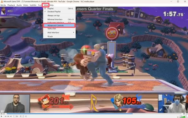 Обрезка MP4 в VLC