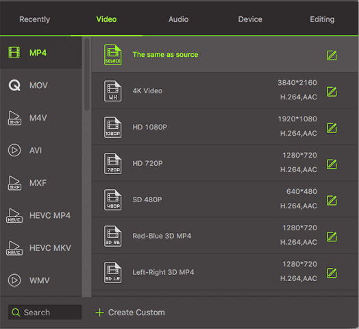 Интерфейс iSkysoft iMedia Converter Deluxe