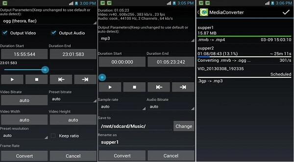 Media Converter на Android