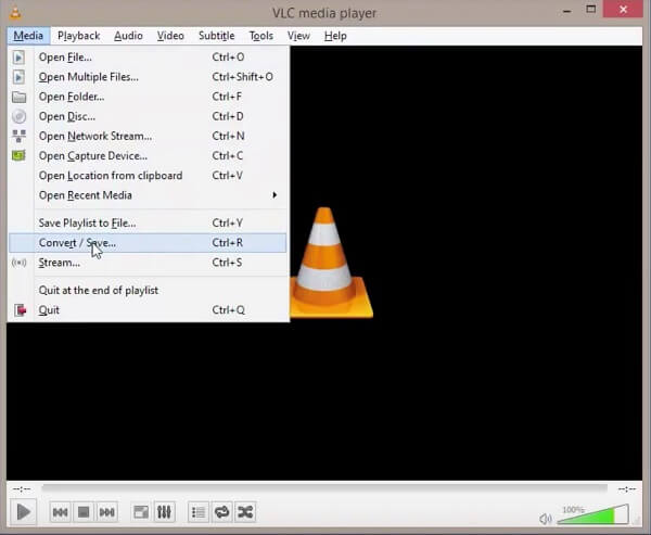 Конвертация аудио в VLC