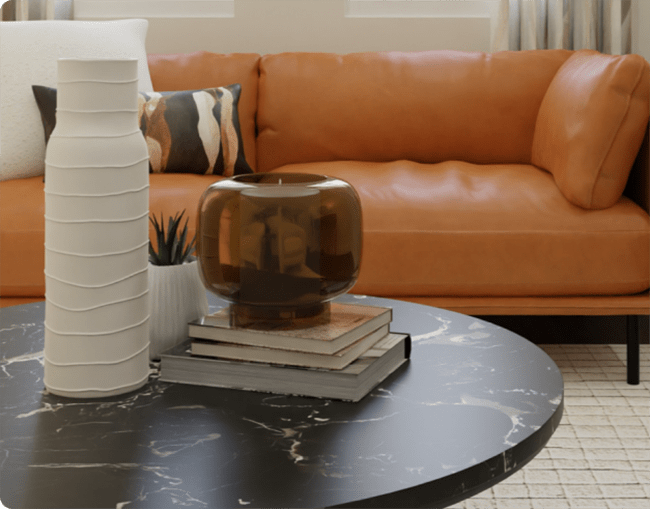 Пример 3D-визуала, созданного в Floorplanner