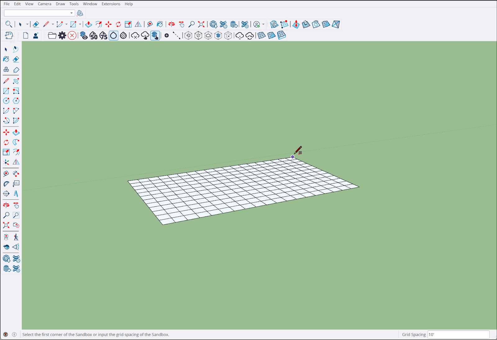 Создание рельефа в SketchUp