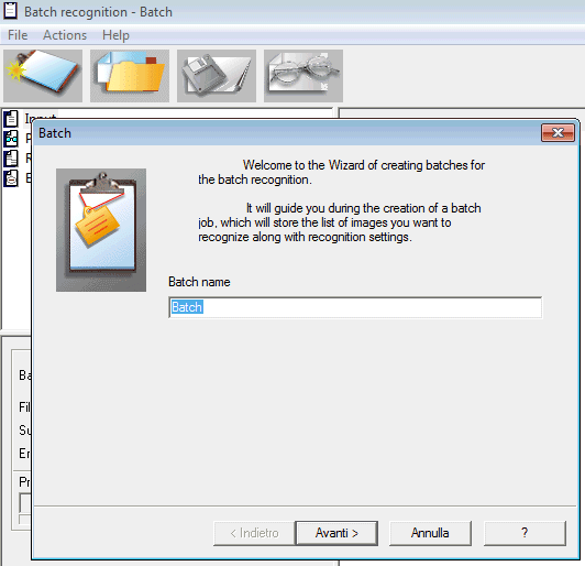 Мастер Batch recognition в CuneiForm
