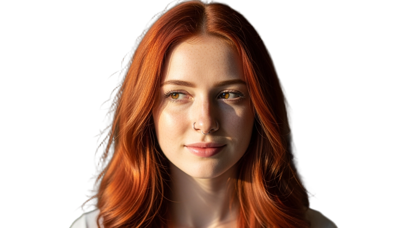 Портрет после удаления фона в WaveSpeed Background Remover