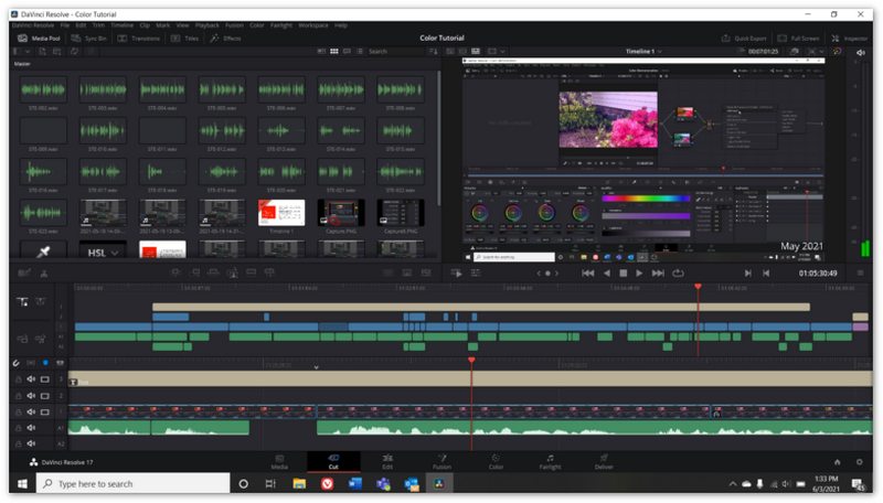 Цветокоррекция в DaVinci Resolve