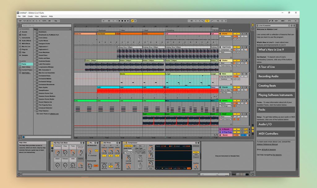Скриншот Ableton Live