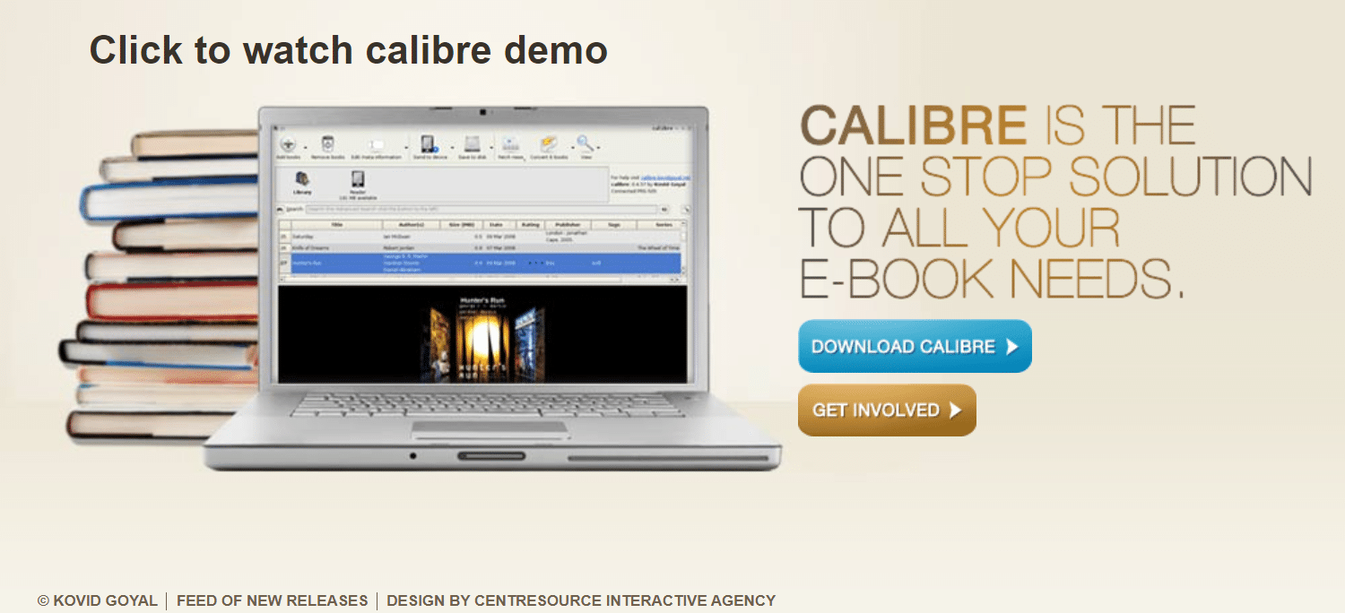 Calibre: конвертация электронных книг