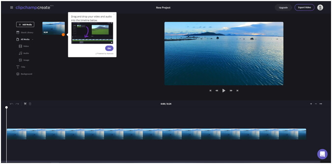 Clipchamp — онлайн-редактор MOV