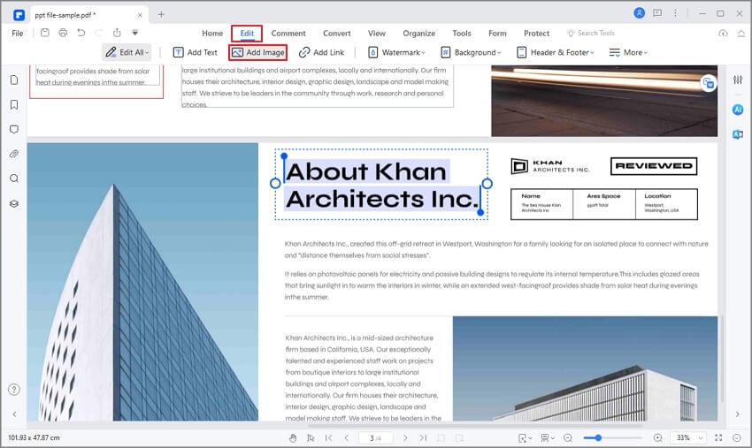 PDFelement Pro: редактирование изображения в PDF