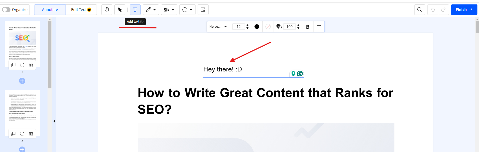 Подготовка PDF перед печатью в Smallpdf