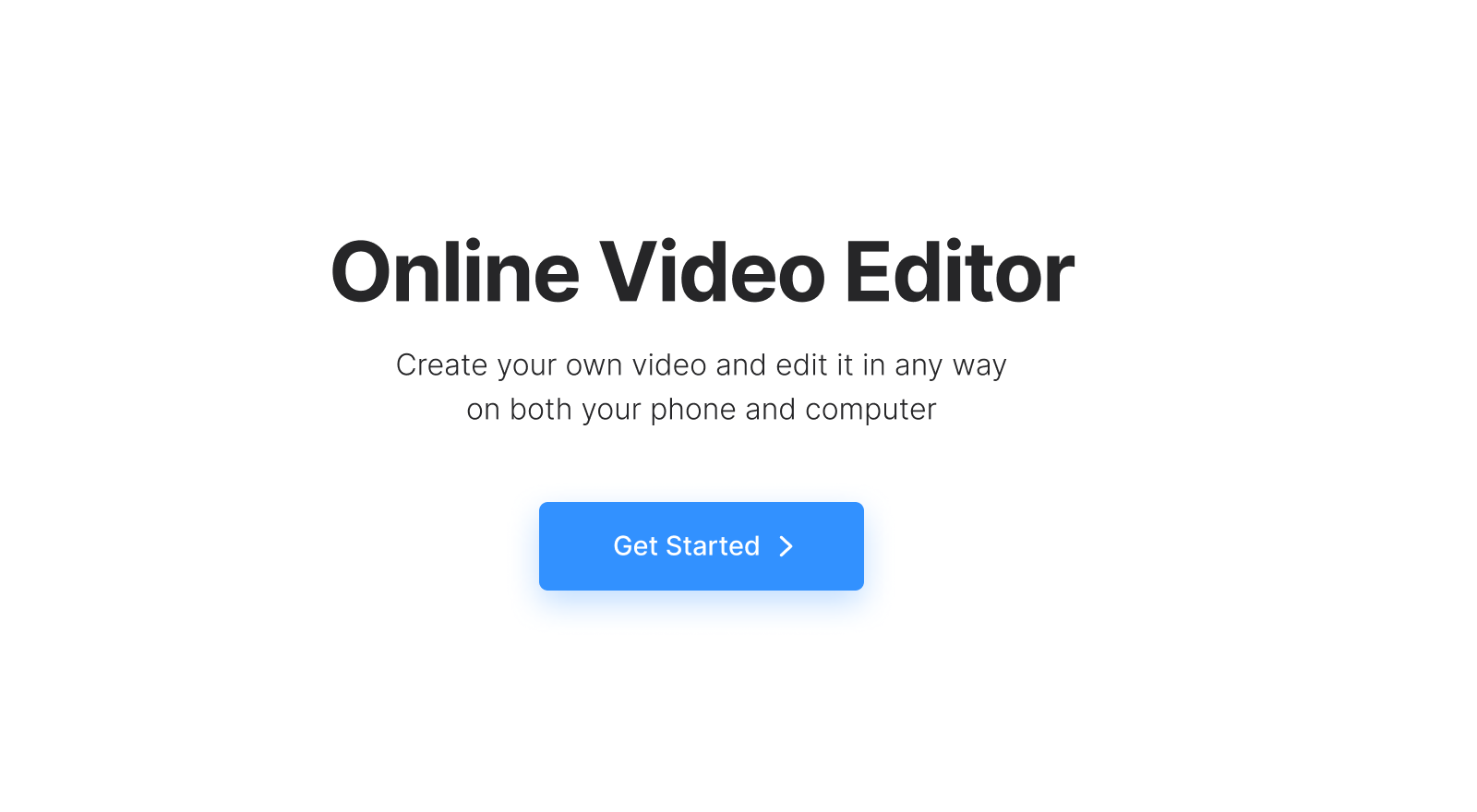 Редактор Clideo для наложения видео