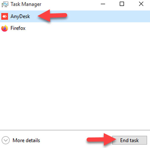 Завершение процесса перед удалением
