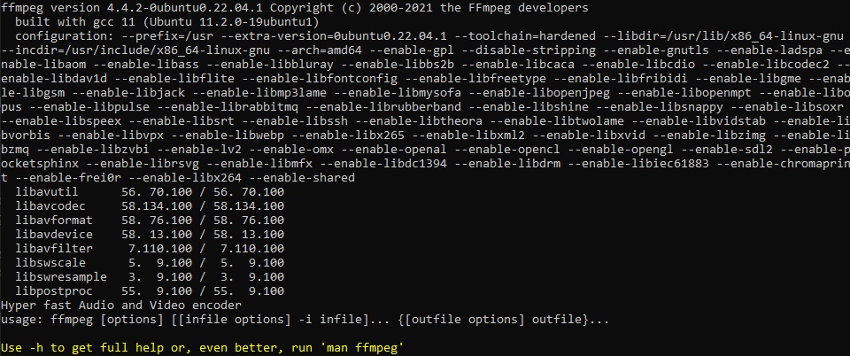 FFmpeg для конвертации FLAC в WAV