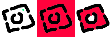 Работа Close Gap в Fill Tool: заливка области с разрывами в контуре