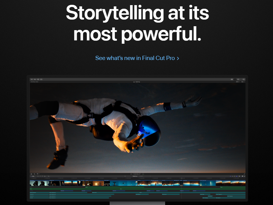 Скриншот Final Cut Pro