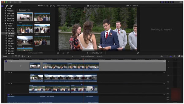 Final Cut Pro для монтажа свадебного фильма на Mac