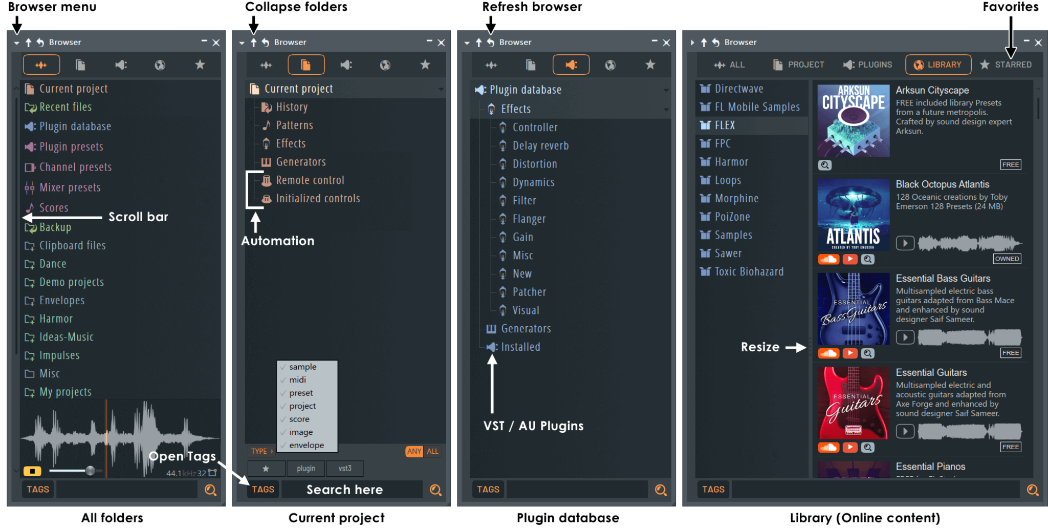 FL Studio Browser