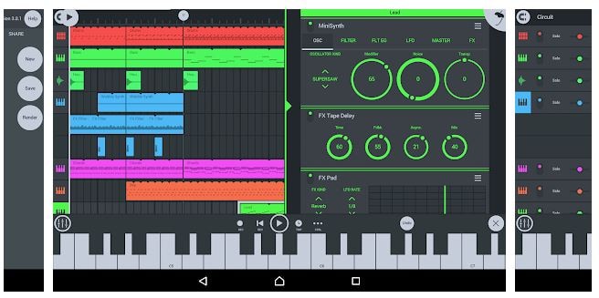 Скриншот FL Studio Mobile на iPhone