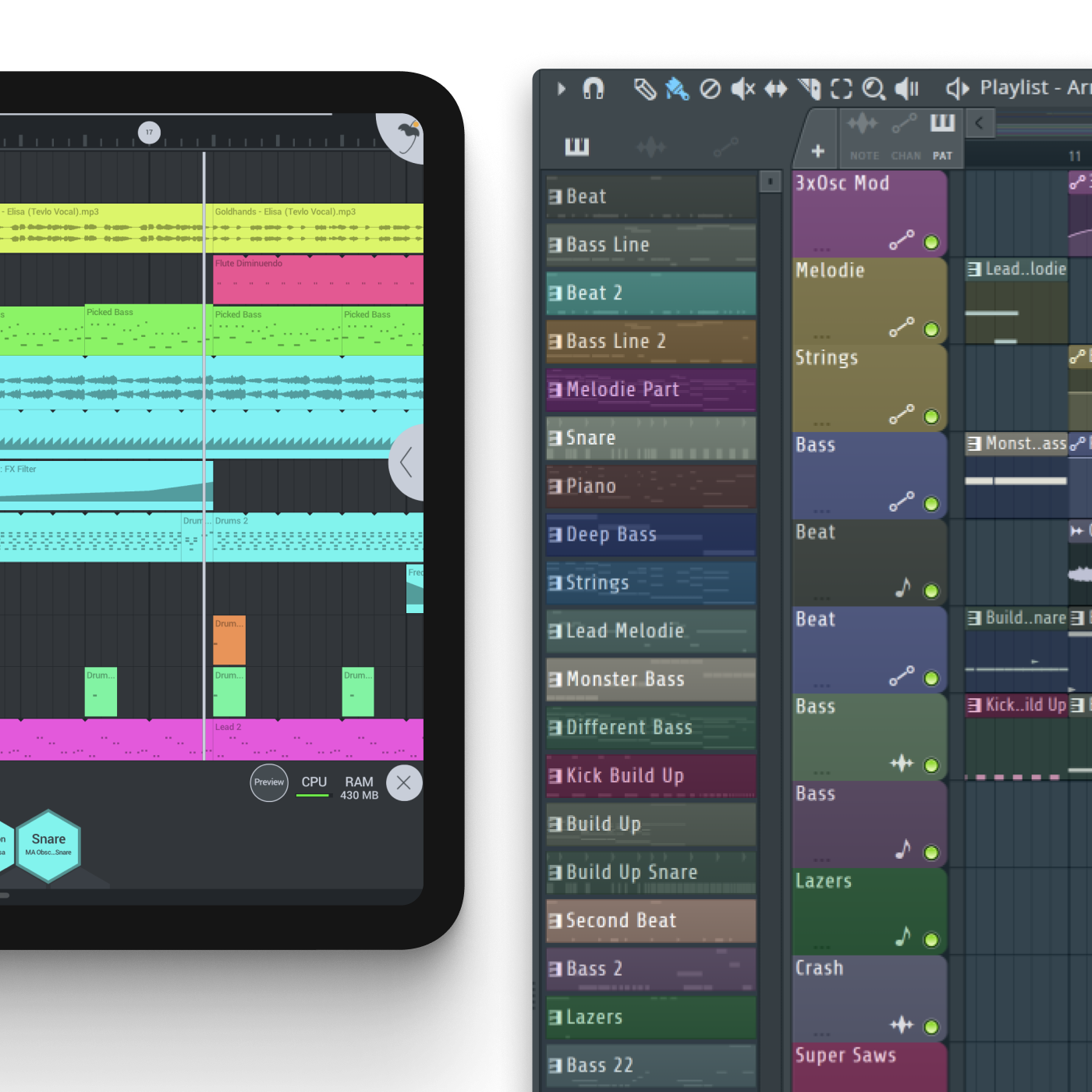Скриншот FL Studio Mobile