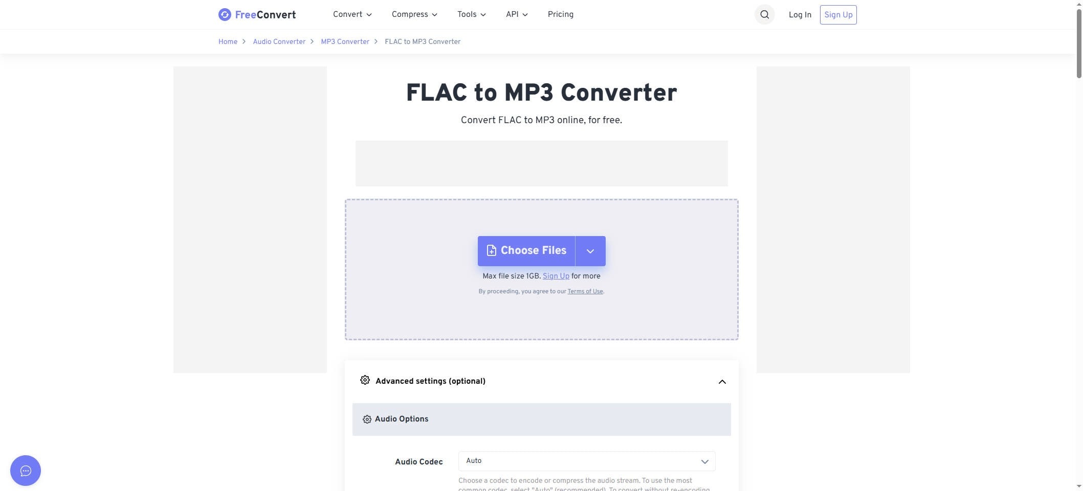 Онлайн-конвертер FLAC в MP3