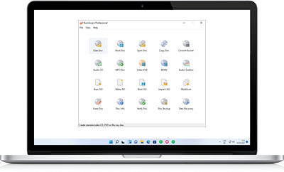 Главное окно BurnAware Free