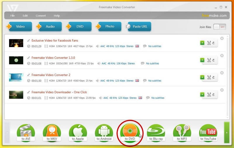 Freemake Video Converter для конвертации видео