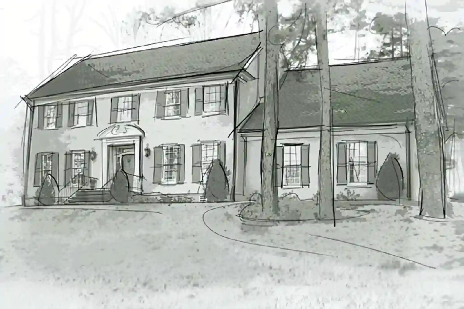 Стартовая стадия проекта в GardenPuzzle: исходный фон для будущего дизайна